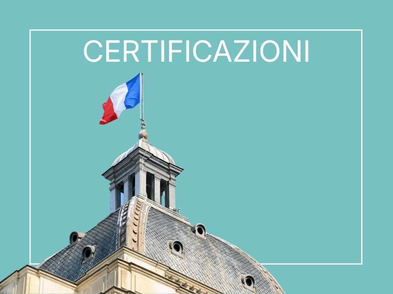 Preparazione certificazioni DELF DALF DFP francese con docente madrelingua Canverna